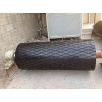 conveyor drum herringbone rubber lagging HIC Universal conveyor drum herringbone rubber lagging HIC Universal